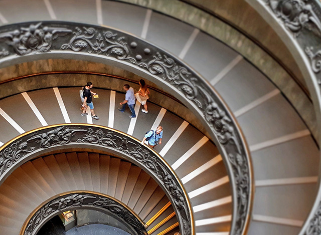 take the stairs for extra exercise