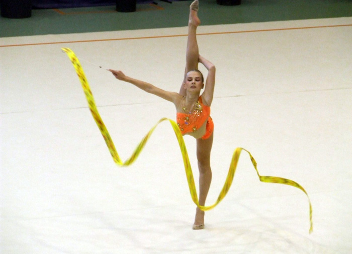 rhythmic gymnast