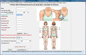 Fat Calculator Software screenshot